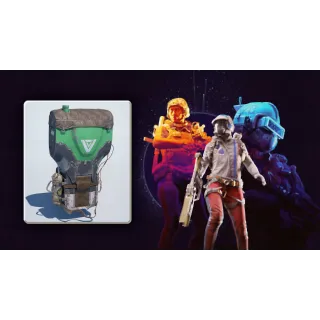 Arc Raiders Electrician Backpack: Emerald Wave [INSTANT DELIVERY]