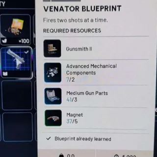 Venator Blueprint