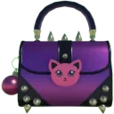 shiny purse