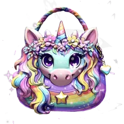 unicorn purse