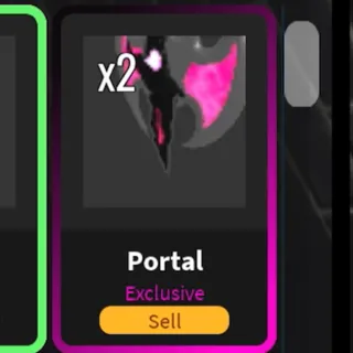 Portal Knife Da Hood