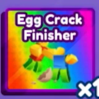 Egg crack finisher