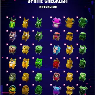 all Fortnite sprites