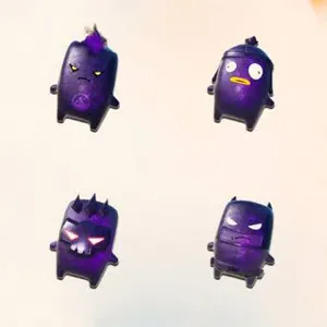 All 8 cube sprites