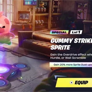 Gummy striker sprite