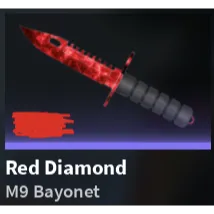 Knife Duels Red Diamond Bayonet