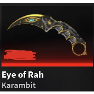 Knife Duels Eye of Rah Karambit