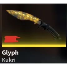 Knife Duels SECRET Glyph Kukri