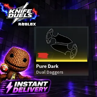 Knife Duels - Pure Dark Dual Daggers