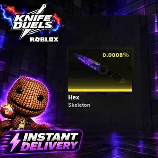 Knife Duels - SECRET Hex Skeleton