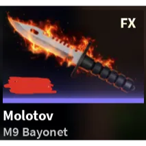Knife Duels Molotov Bayonet FX