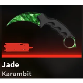 Knife Duels MYTHIC Jade Karambit