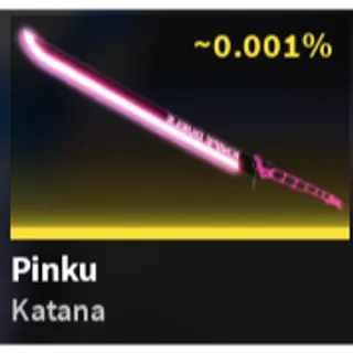 Knife Duels SECRET Pinku Katana