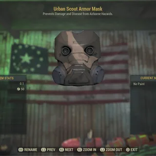 Reverse Urban Scout Mask