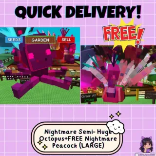 58+kg mimic and 58kg peacock