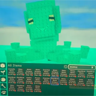 x1 random mimic octopus