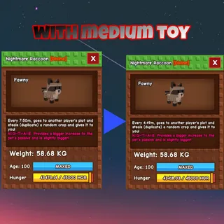 58KG+ RACCOON nightmare