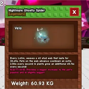 Ghostly spider 60-61kg