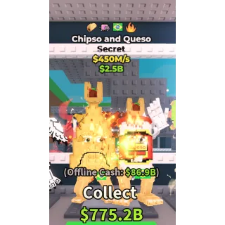 Chipso and Queso 450m, 4 Traits