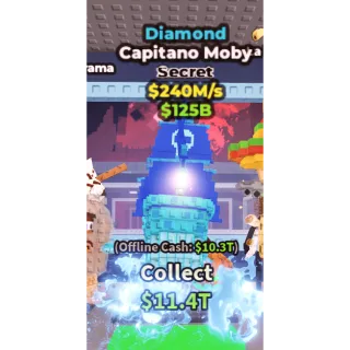 Capitano Moby Diamond 240m - PRICE NEGOTIABLE