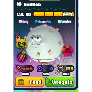 SHINY WUMBO SUDBOB (41 EXIST) | SPONGEBOB TOWER DEFENSE | SBTD