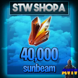 SUNBEAM CRYSTAL | 40 000X