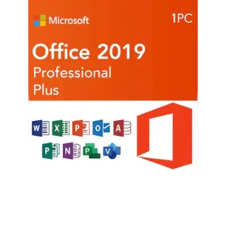 Microsoft Office Professional Plus 2019 - Key (Global)