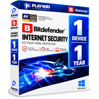 Bitdefender INTERNET Security 1 DEVICE 1 YEAR