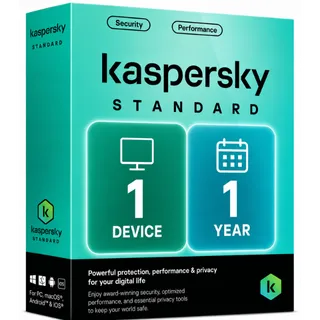KASPERSKY STANDARD SECURITY 1 DEVICE  1 YEAR