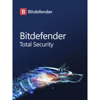 BITDEFENDER TOTAL SECURITY 5 DEVICES 1 YEAR