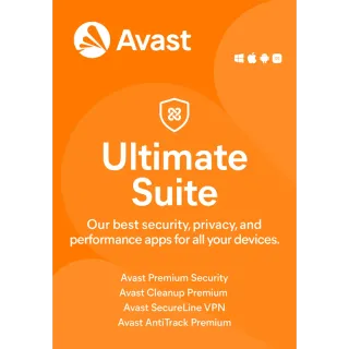 Avast Ultimate 1 Year 10 Device Key