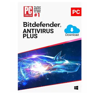 Bitdefender Antivirus Plus (PC) 1 Device 1 Year - Bitdefender Key - GLOBAL ( USE VPN 100% GUARANTEED METHOD )