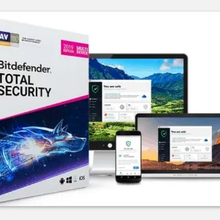 Bitdefender Total Security (PC, Android, Mac, iOS) (5 Devices, 6 Months)