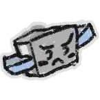 1 Flying Brave Bee Sticker