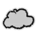 1 Simple Cloud Sticker
