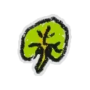 3 Reniform Leaf Stickers