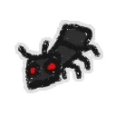 1 Left Facing Ant Sticker