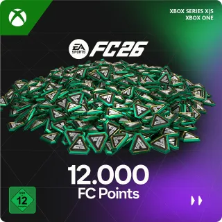 EA SPORTS FC 26 - FC POINTS 12000 Points | Xbox Series X|S | INSTANT DELIVER | EUROPE+UK
