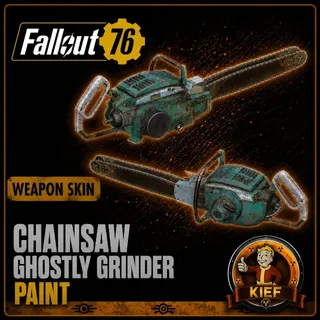 Plan: Chainsaw Ghostly Grinder Paint | Rare Weapon Paint Plan | Fast Delivery | Fallout 76