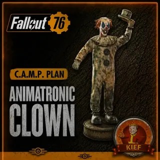 Plan: Animatronic Clown | Rare Treasure Hunter Event Plan | Fast Delivery | Fallout 76