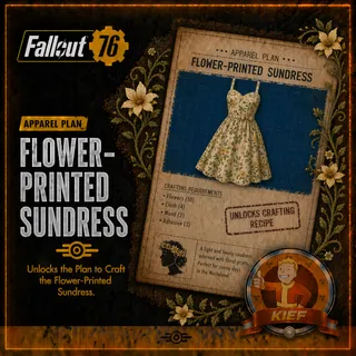 Plan: Flower-Printed Sundress