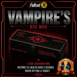 Vampire’s Box Mod Xbox (Vampire’s Weapon Mod)