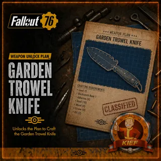 Plan: Garden Trowel Knife