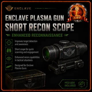 Enclave Plasma Gun Short Recon Scope Mod Box | EPR Precision Scope | Fallout 76 Xbox | Fast Delivery
