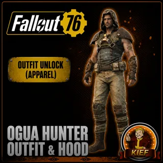 Plan: Ogua Hunter Outfit + Hood | Rare Apparel Plan | Fast Delivery | Fallout 76