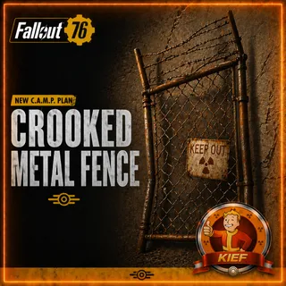 Plan: Crooked Metal Fence