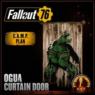 Plan: Ogua Curtain Door | Rare CAMP Plan | Fast Delivery | Fallout 76