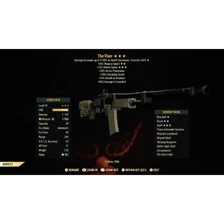 Bloodied 25FFR 15R Fixer B2515 | Max Level 50 | Fast Delivery