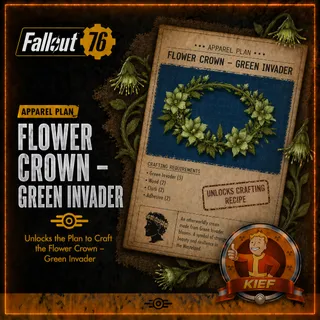 Plan: Floral Crown Green Invader