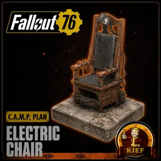 Plan: Electric Chair | Rare CAMP Furniture Plan | Fast Delivery | Fallout 76